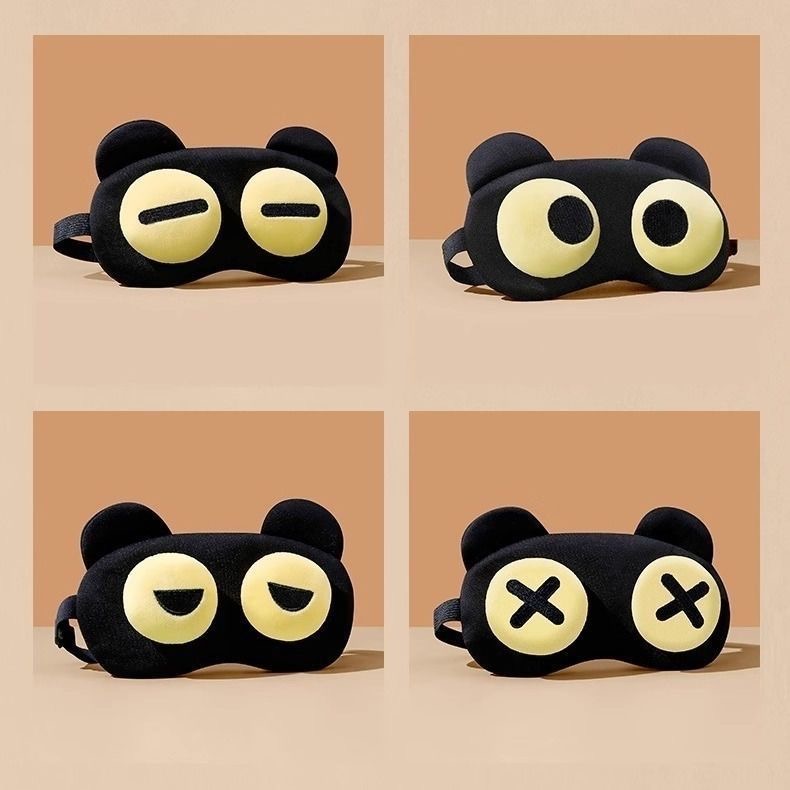 Kids Face Mask - Penutup Mata Tidur Lucu, Kompres Hangat