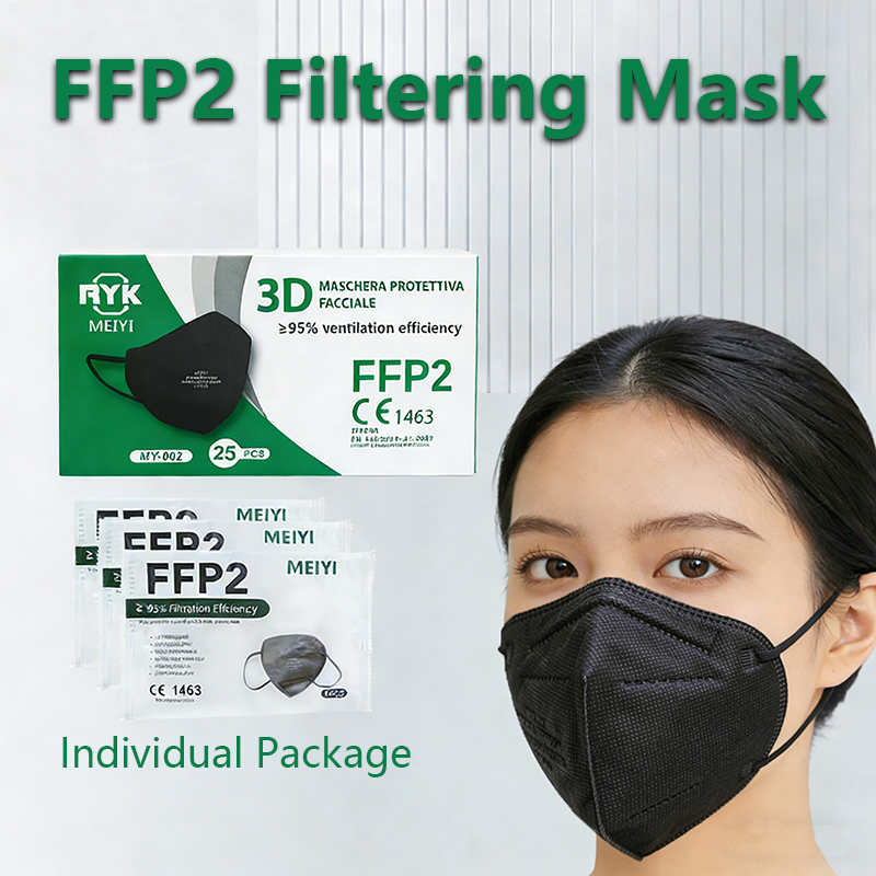 Anti Pollution Mask - 25/50 Buah Masker FFP2 CE Respirator