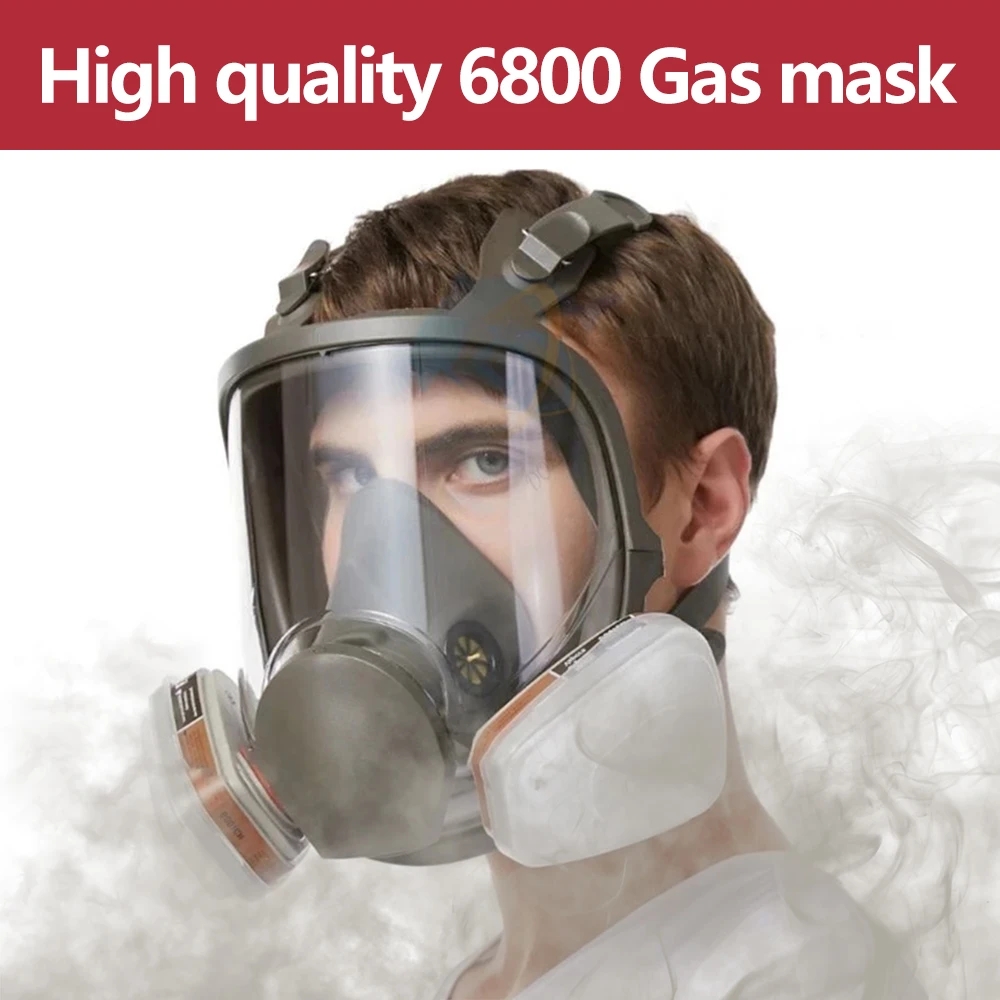 Masker Gas Anti kabut, 6800 ma - Dust Mask Construction ulasan dan harga