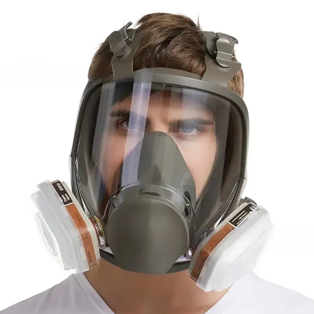 Masker Gas Anti kabut, 6800 ma - Dust Mask Construction ulasan dan harga