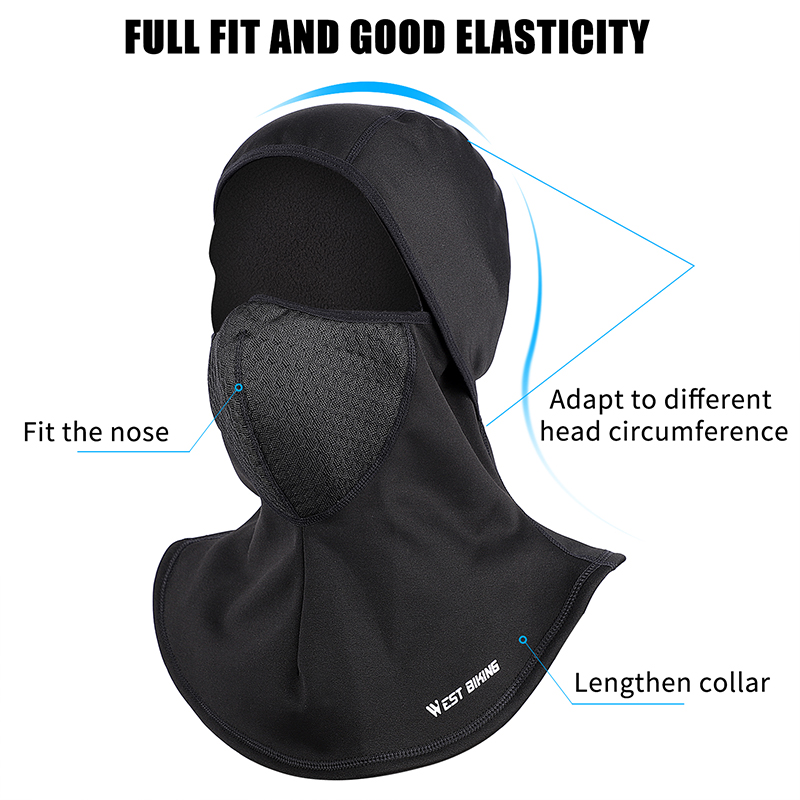 WEST BIKING Balaclava Musim Di - Anti Pollution Mask ulasan dan harga
